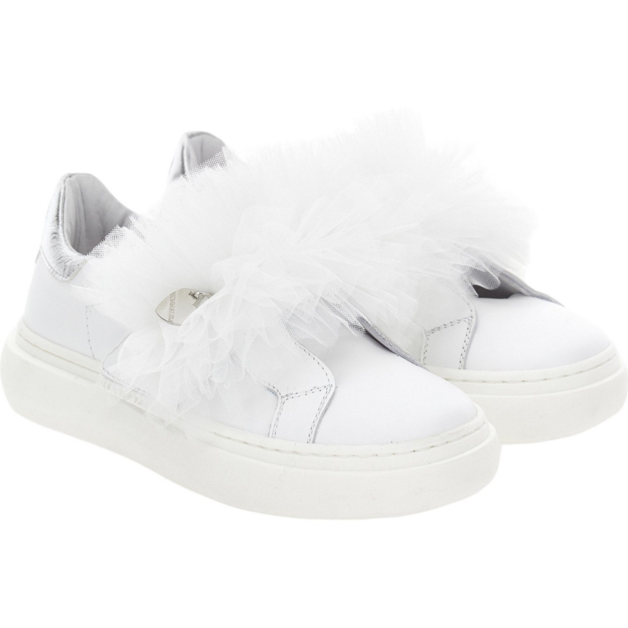 Monnalisa - Sneakers Vitello Bianca 87C006 3739