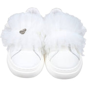Monnalisa - Sneakers Vitello Bianca 87C006 3739
