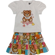 Moschino - Blusa+gonna 84377 Multicolor MDG013LLB36