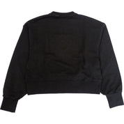 Pinko - Felpa Nera Logo Argento S4PIJGSW057