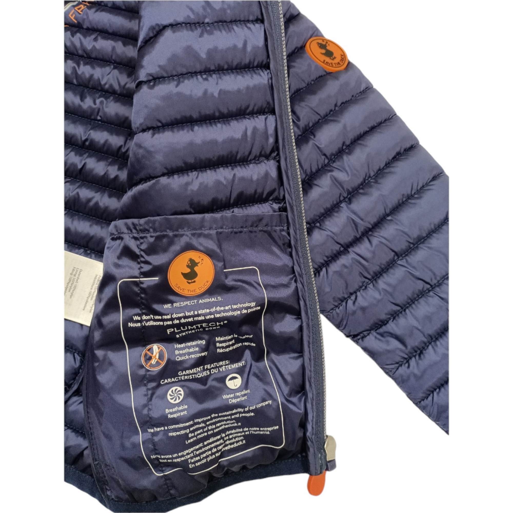 Save The Duck - Giubbino 9000 Blu Lucido - Navy Blue J32310G IRIS18