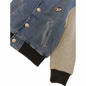 Diesel - Giacca Denim+felpa College K00479 KXBK1