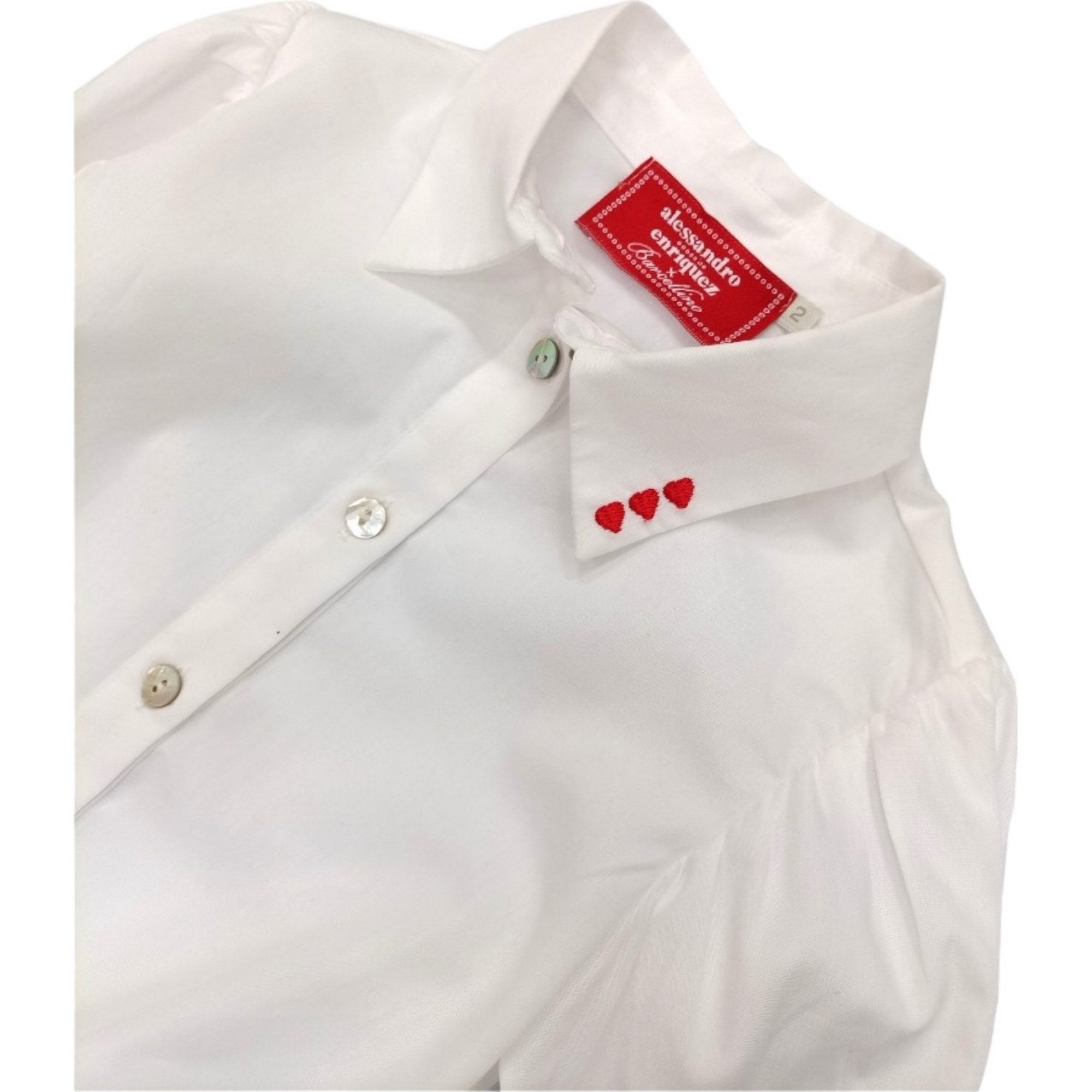 Alessandro Enriquez - Camicia Bianca C/nodo 112802