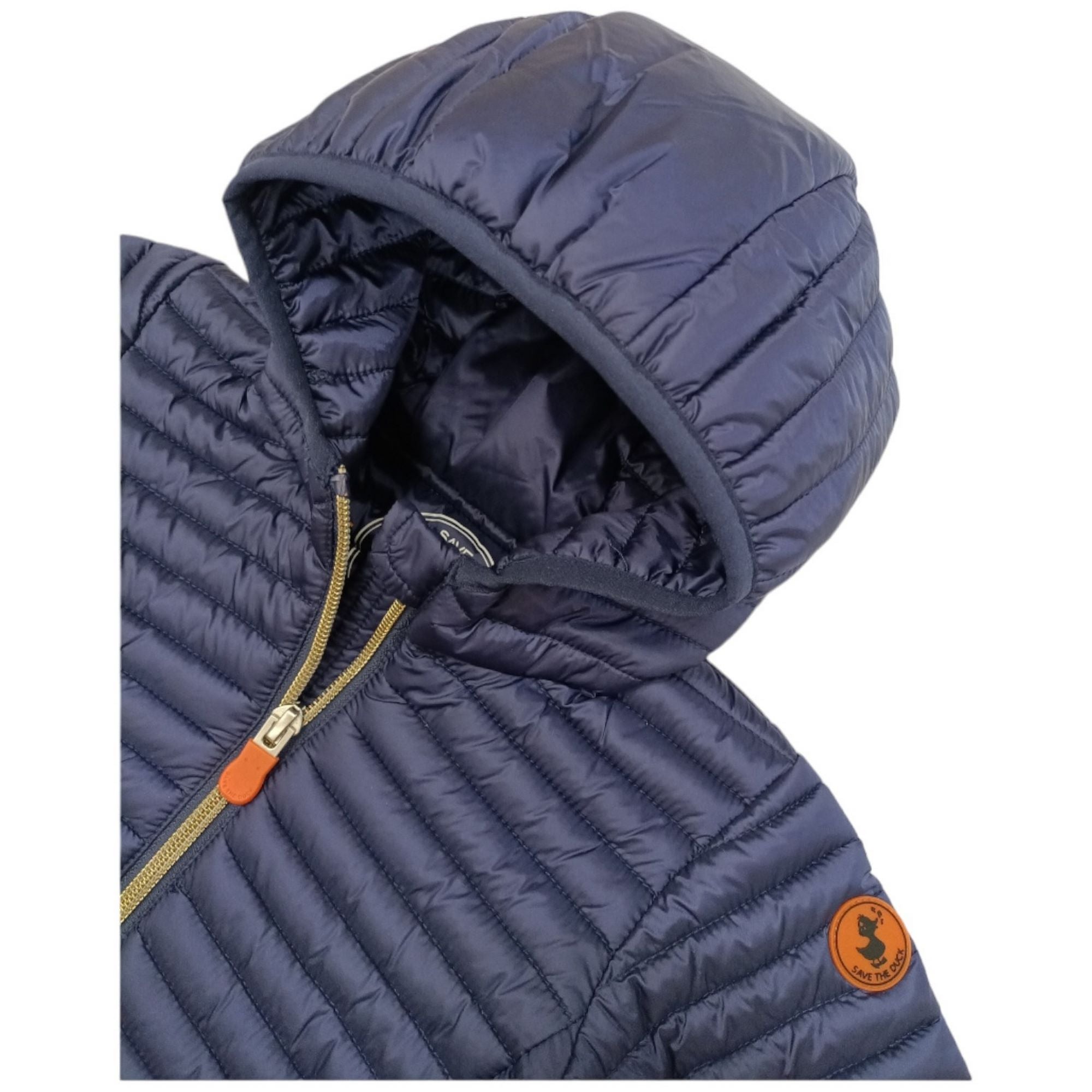 Save The Duck - Giubbino 9000 Blu Lucido C/cappuccio I30005G IRIS18