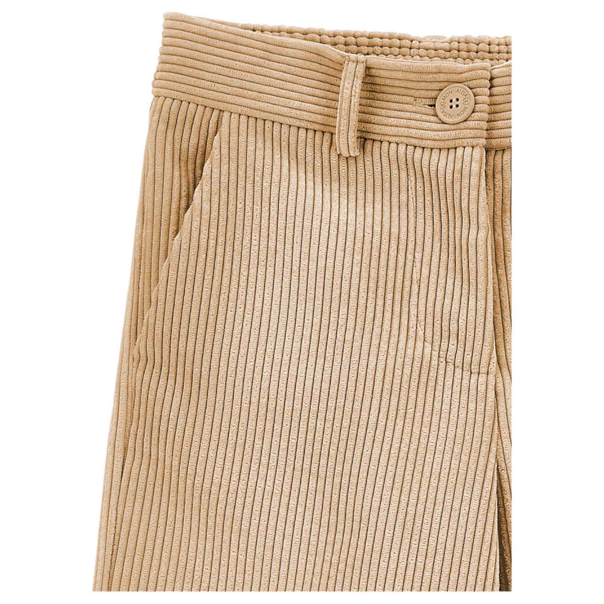Monnalisa - Pant. Velluto Costine 3175 Cammello 17D406 4855