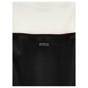 Monnalisa - Abito 5001 Nero/panna A Costine 41D901 4213