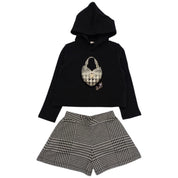 Liu-jo - Compl. Felpa+pant Nero N9606 KF4112 J4794