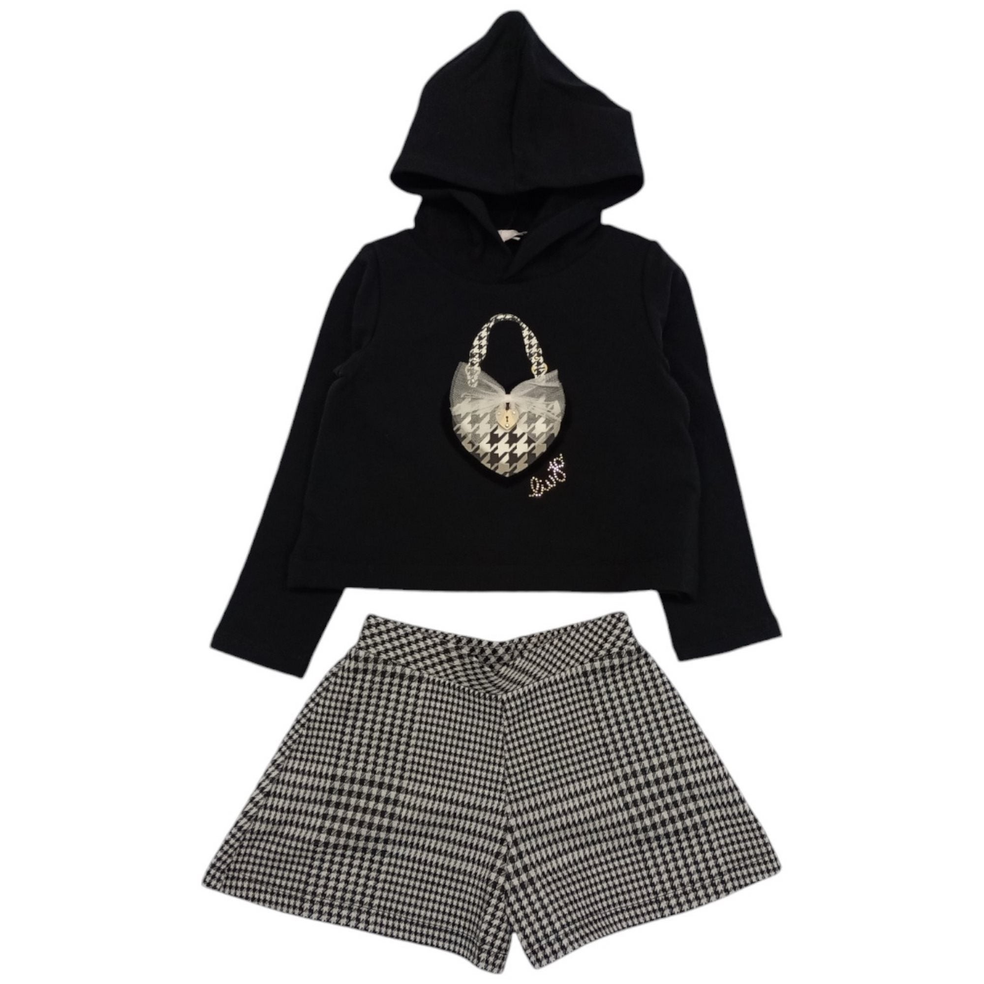 Liu-jo - Compl. Felpa+pant Nero N9606 KF4112 J4794