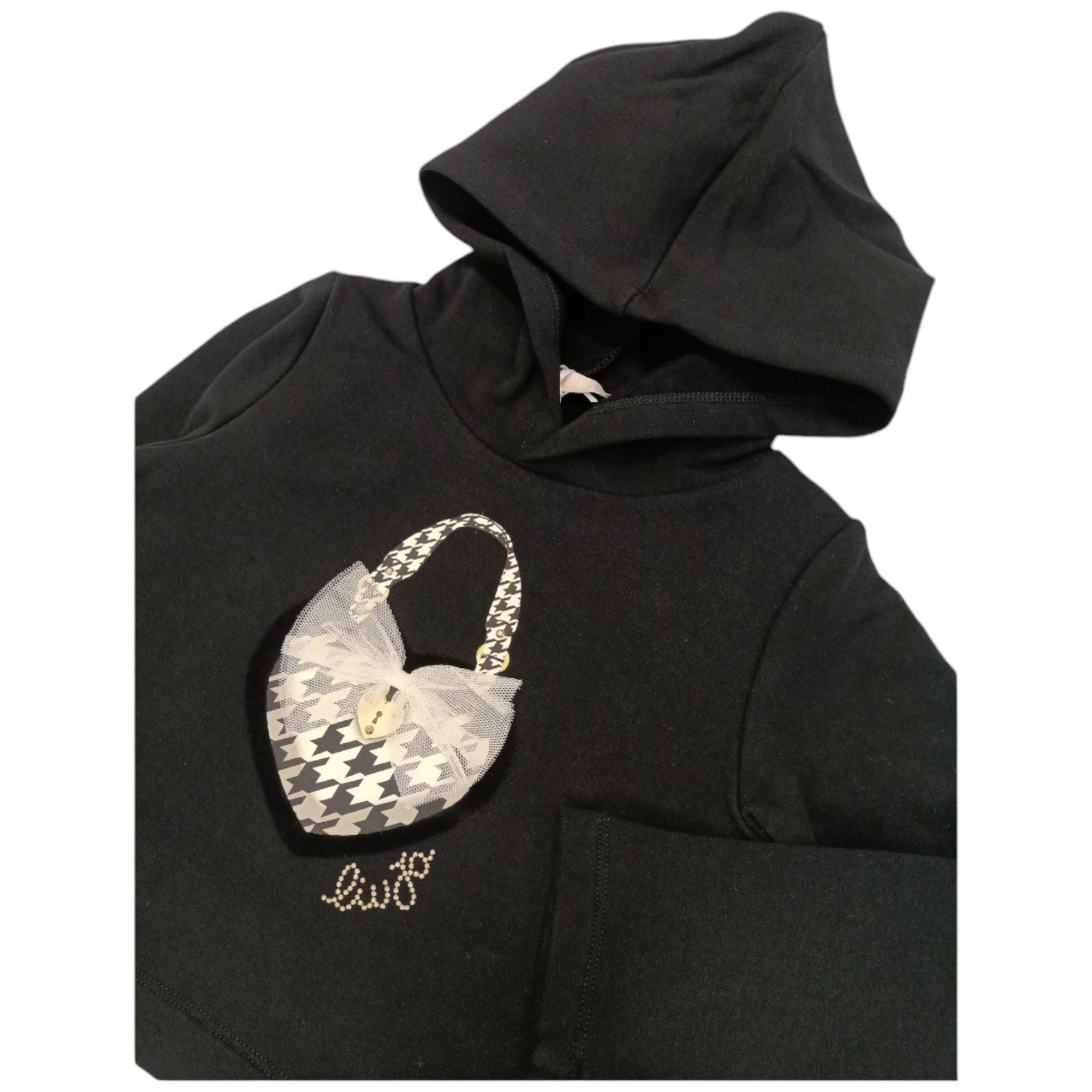 Liu-jo - Compl. Felpa+pant Nero N9606 KF4112 J4794
