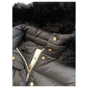 Mixture - Giubbotto 020 Nero C/pelliccia J1602