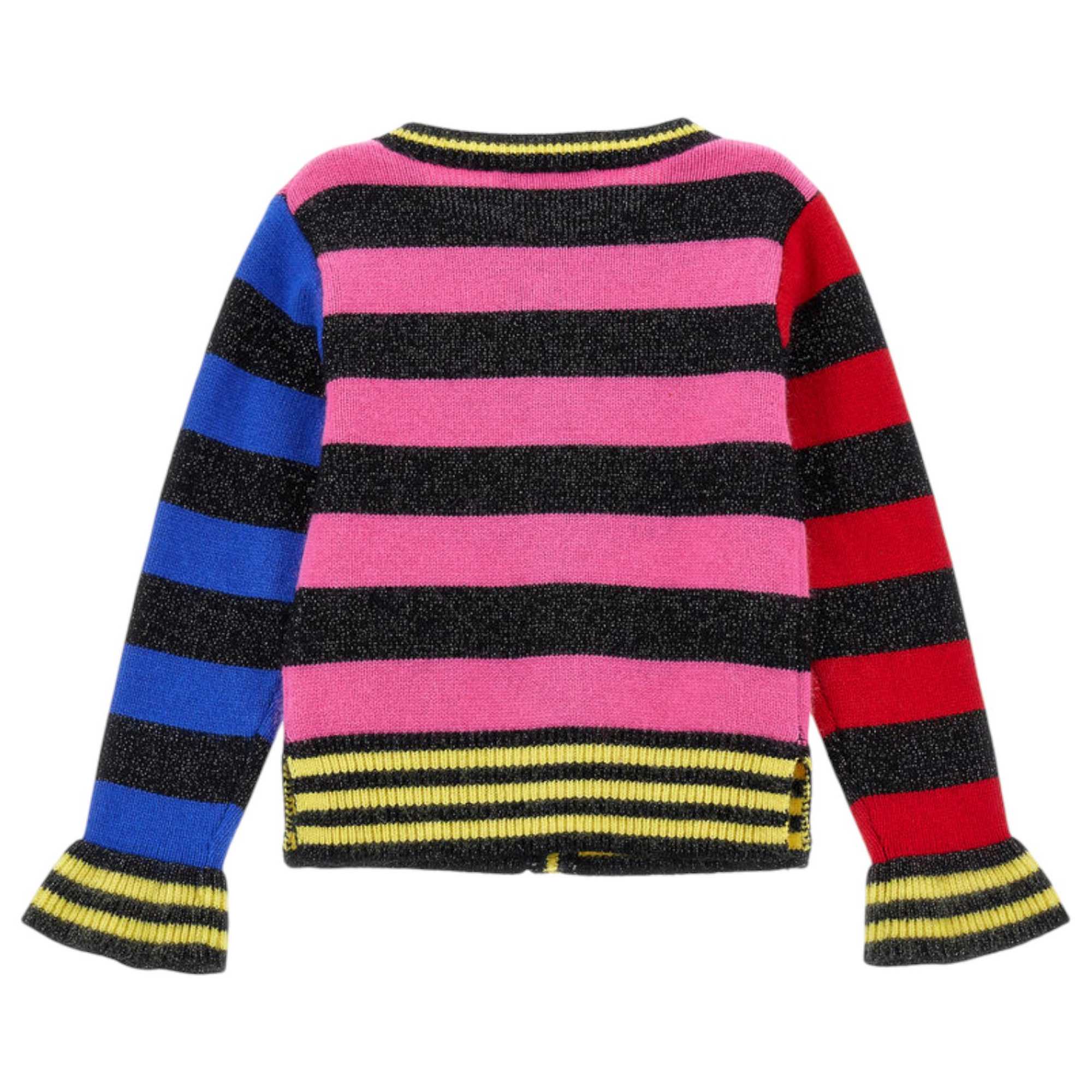 Monnalisa - Cardigan 084 Righe Multicolor 19D806 4090