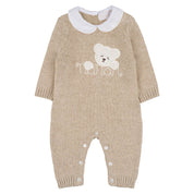 Nanan - Tutina Filo Beige C/orso I24017