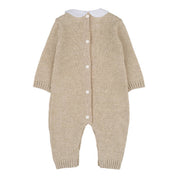 Nanan - Tutina Filo Beige C/orso I24017