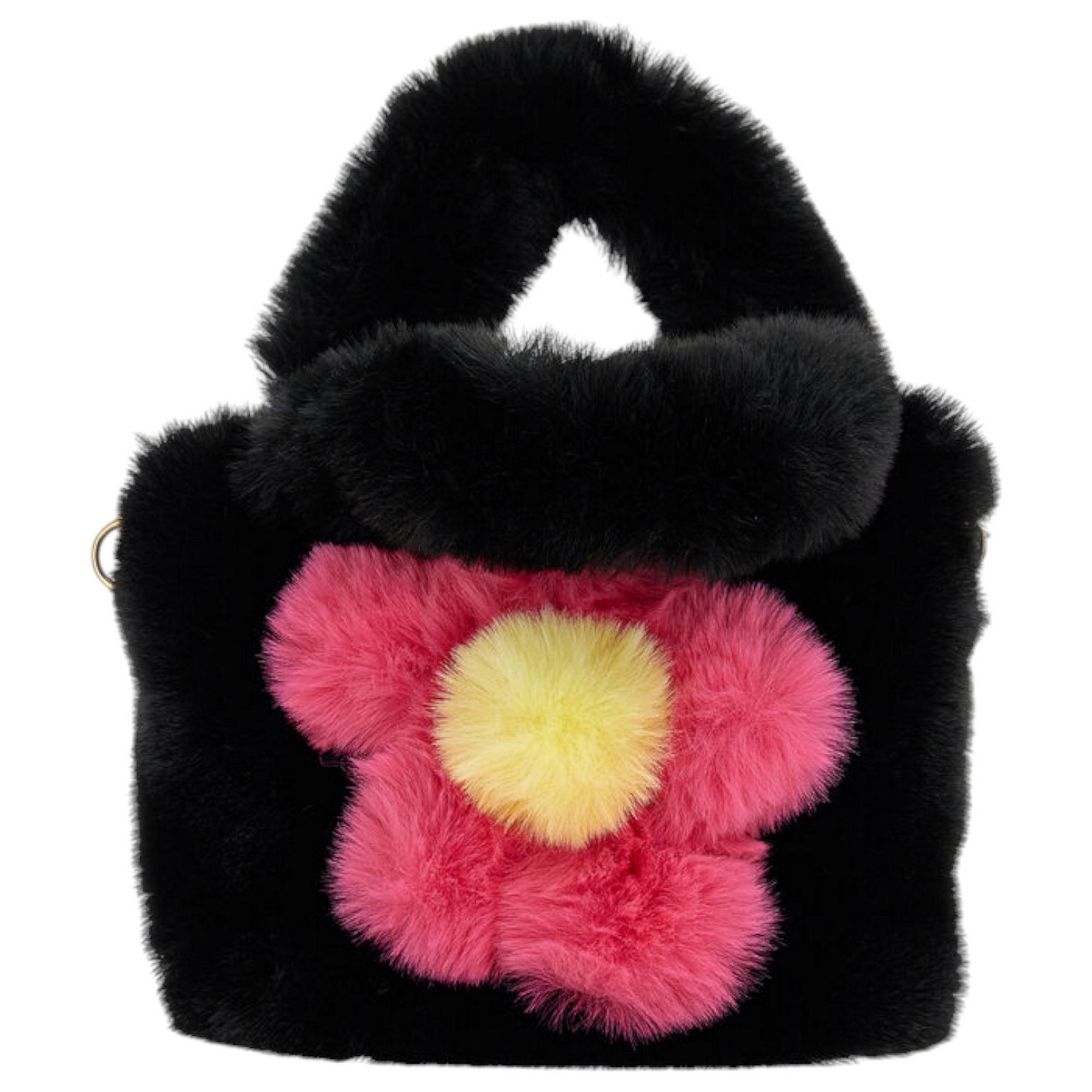 Monnalisa - Borsa Nera 0050 C/pelliccia 19D012 4748