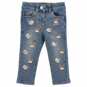 Monnalisa - Denim Blu C/orsi 39D409 4733