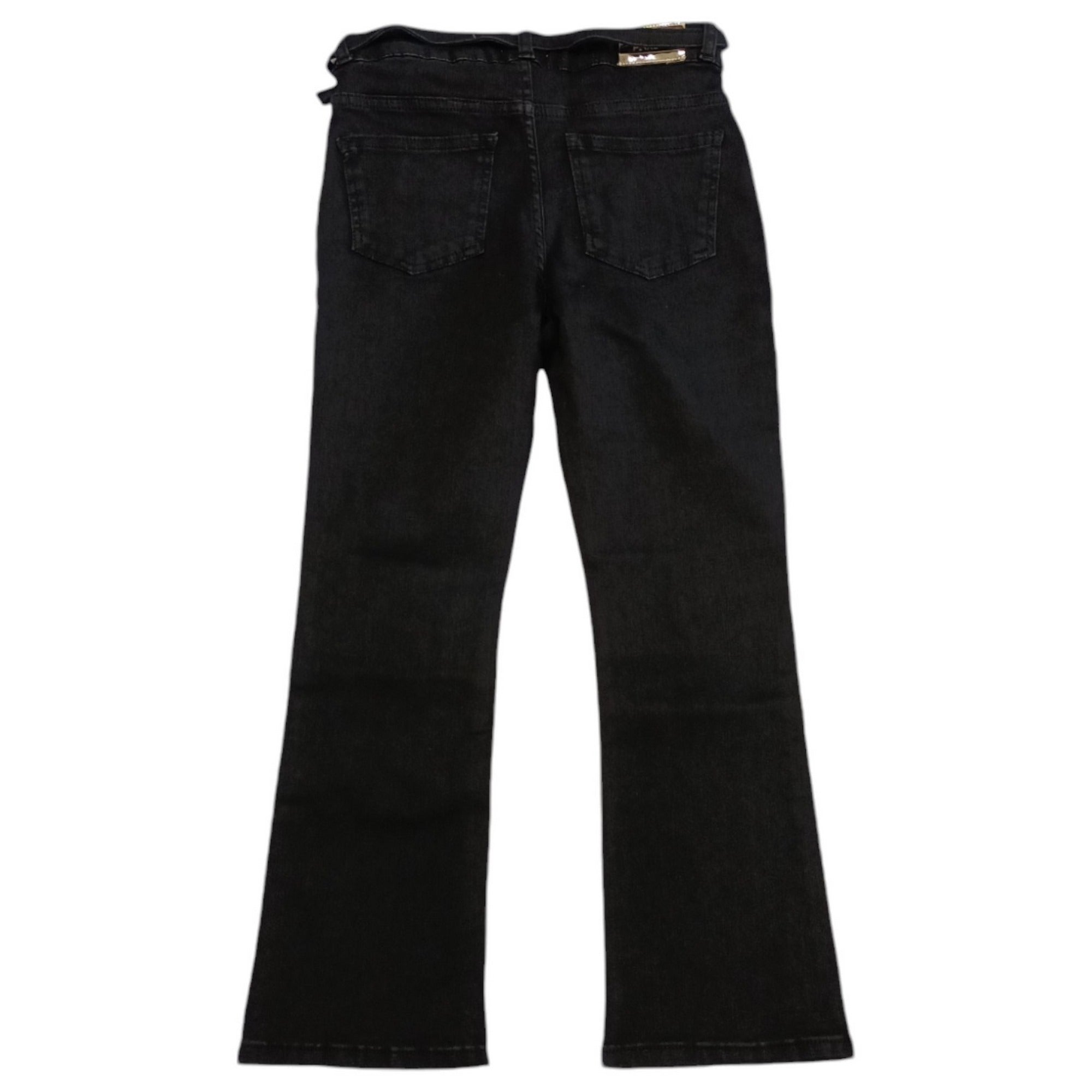 Pinko - Denim Nero C/cintura Logata Oro F4PIJGDP001