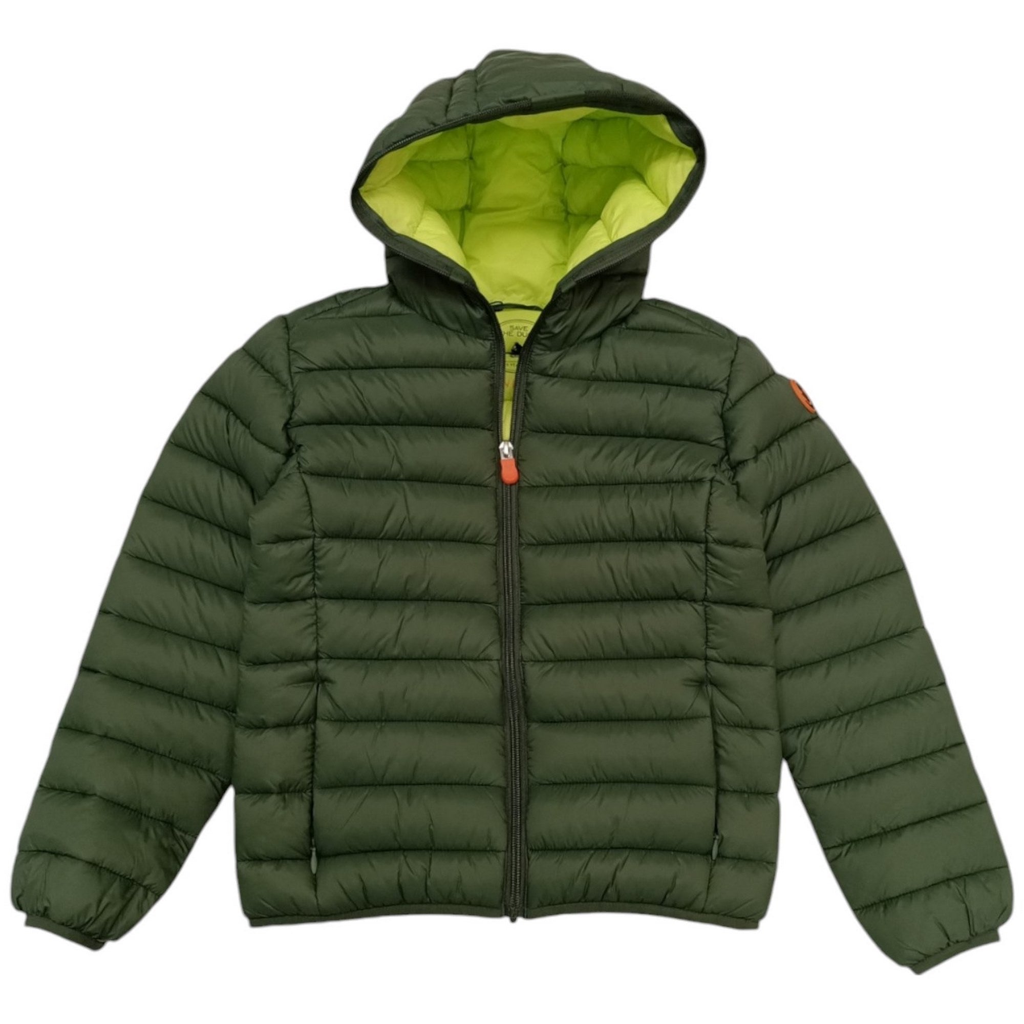 Save The Duck - Giubbotto Verde 50028 Int.fluo J30650B GIGA19