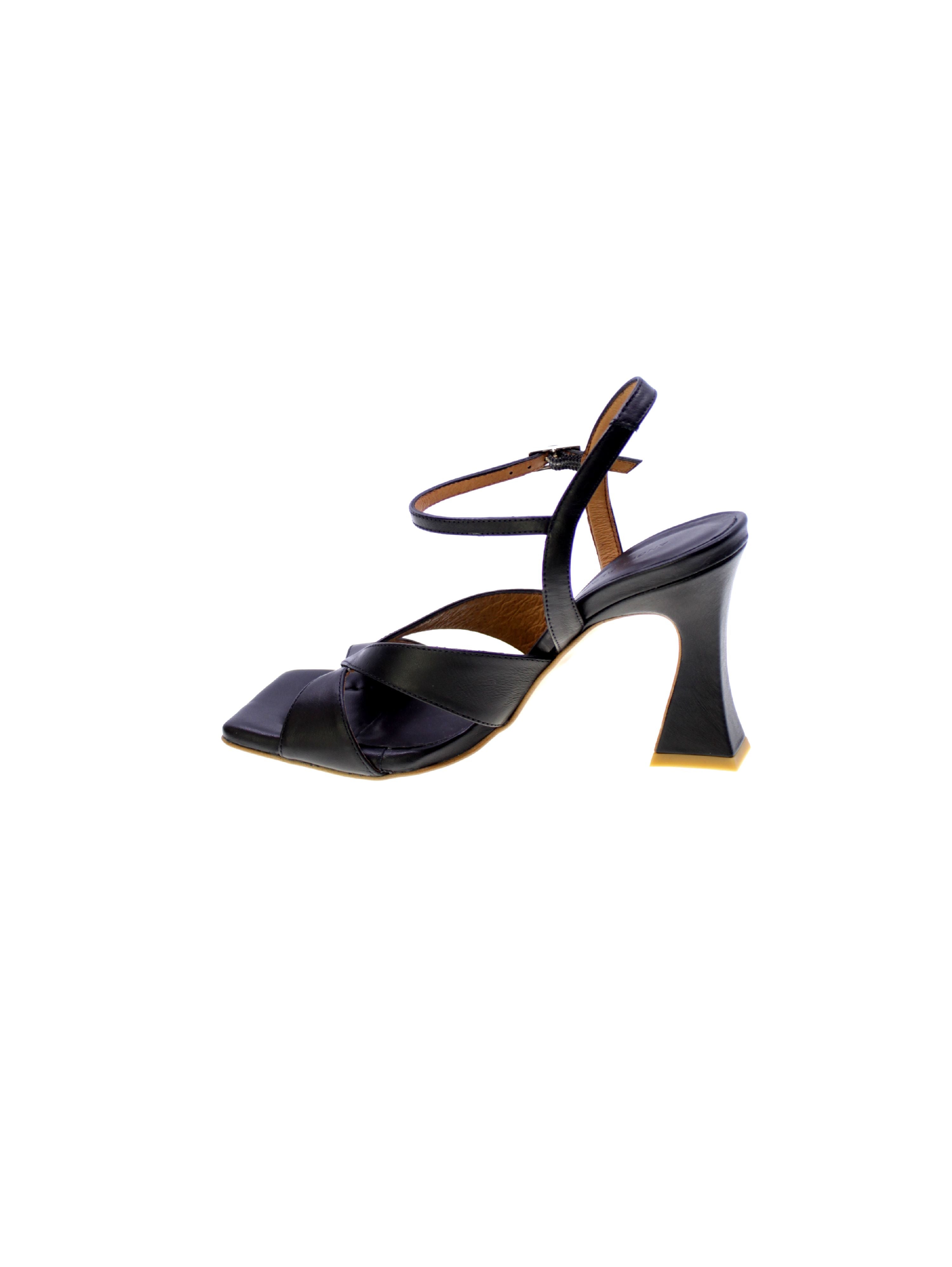 Angel alarcon Sandalo Donna Nero Magda 24083