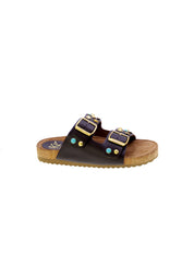 Ekp Sandalo Donna Testa di moro 3450/birky