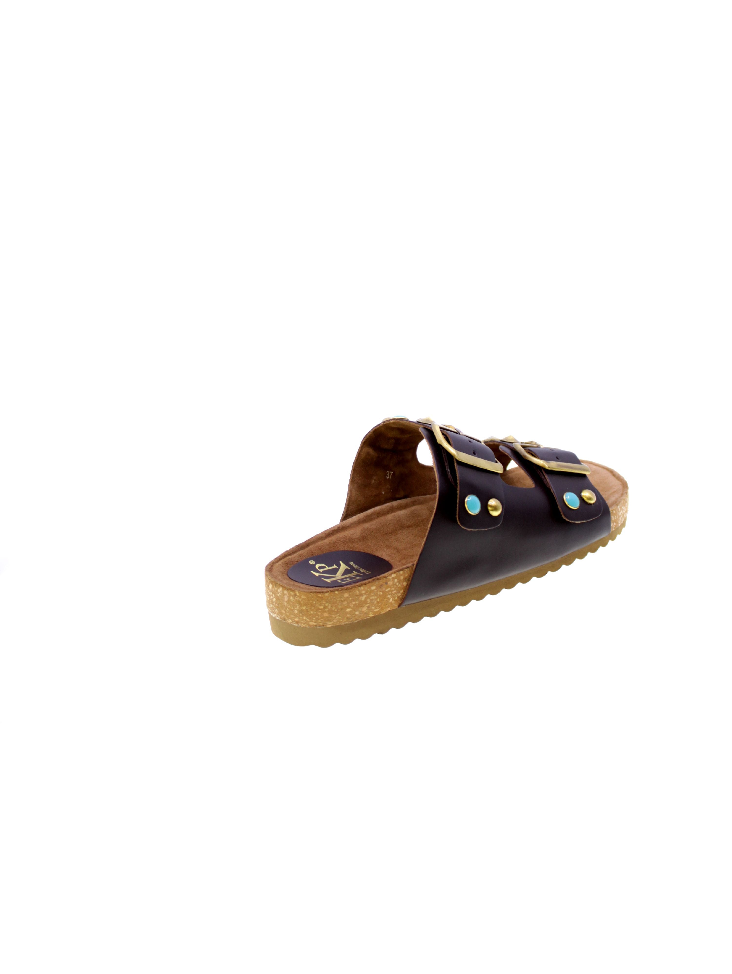 Ekp Sandalo Donna Testa di moro 3450/birky