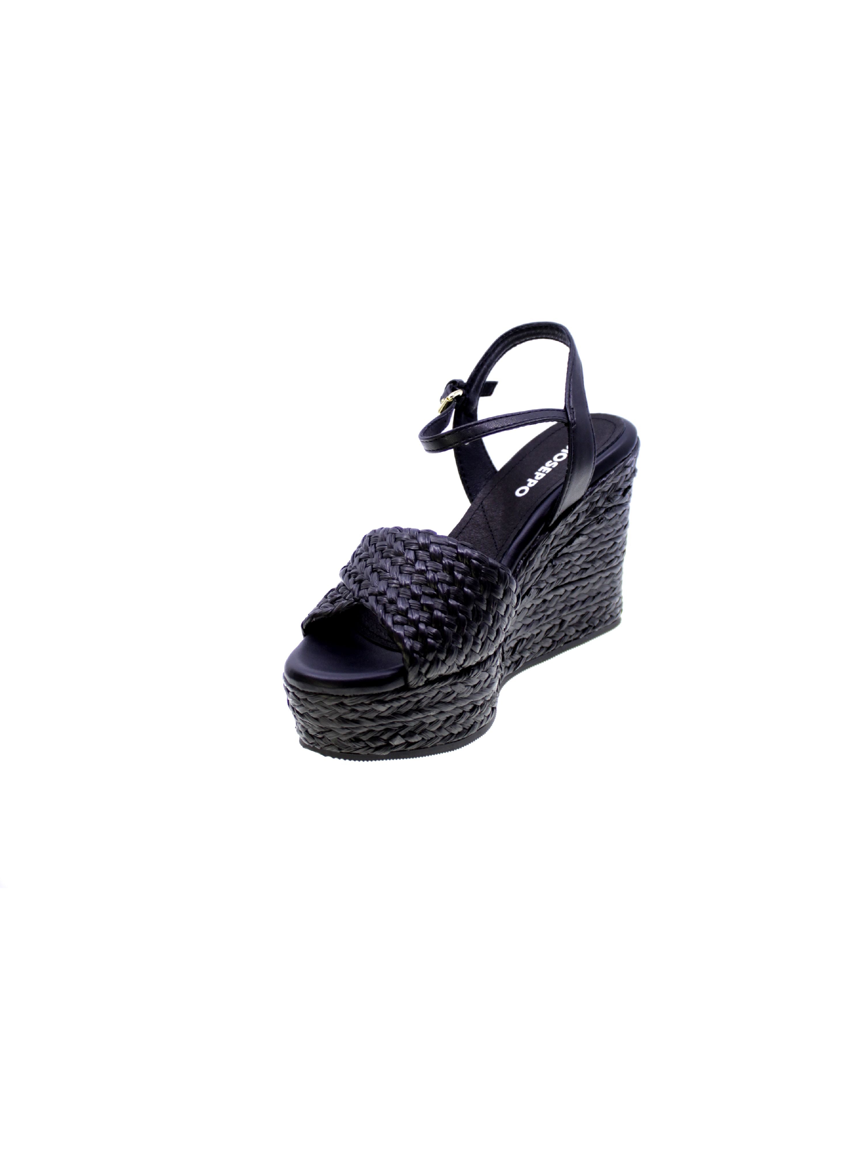 Gioseppo Sandalo Donna Nero Allkaj/71130
