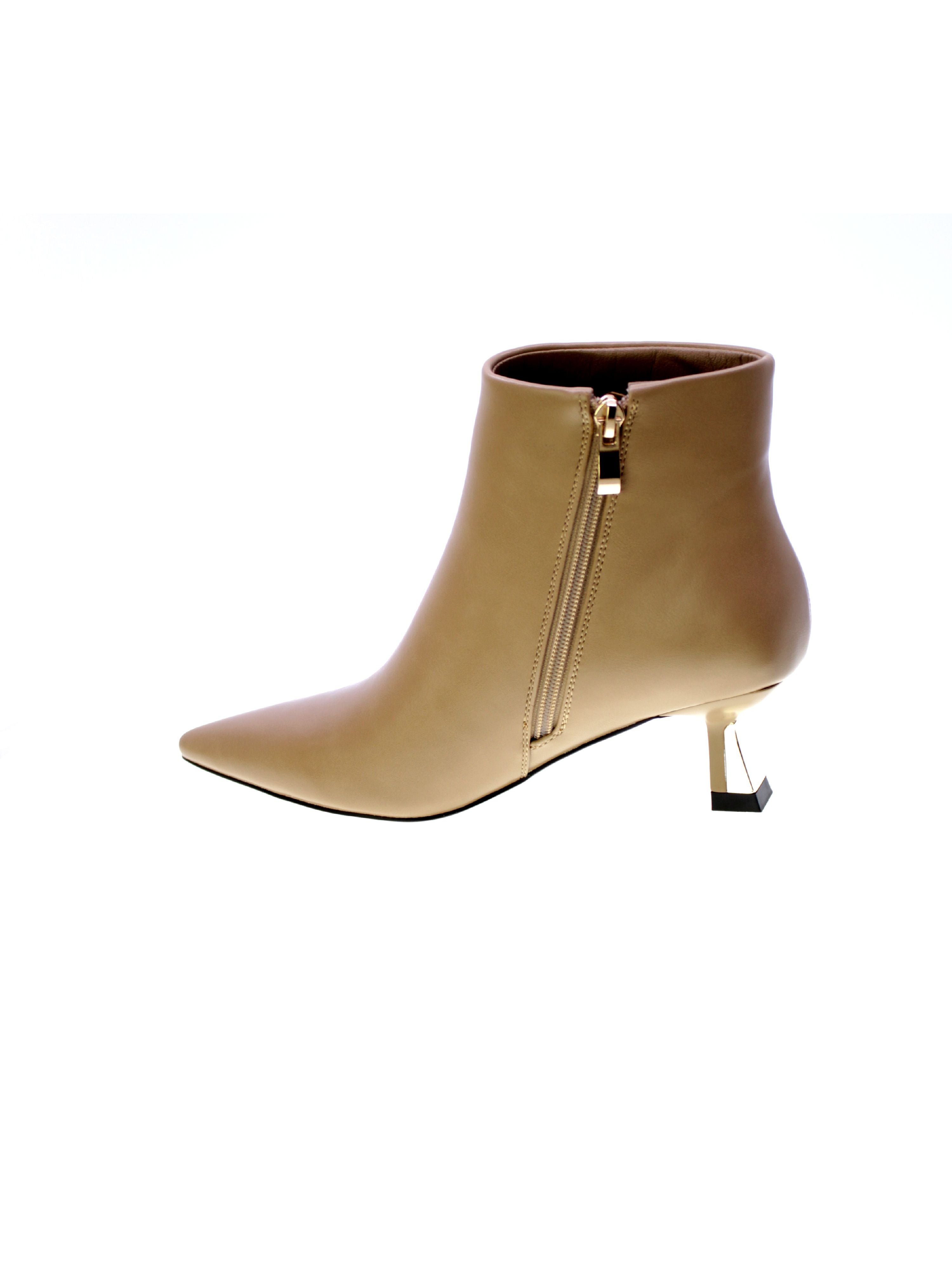 Exe Stivaletto Tronchetto Donna Beige M5895-e4346