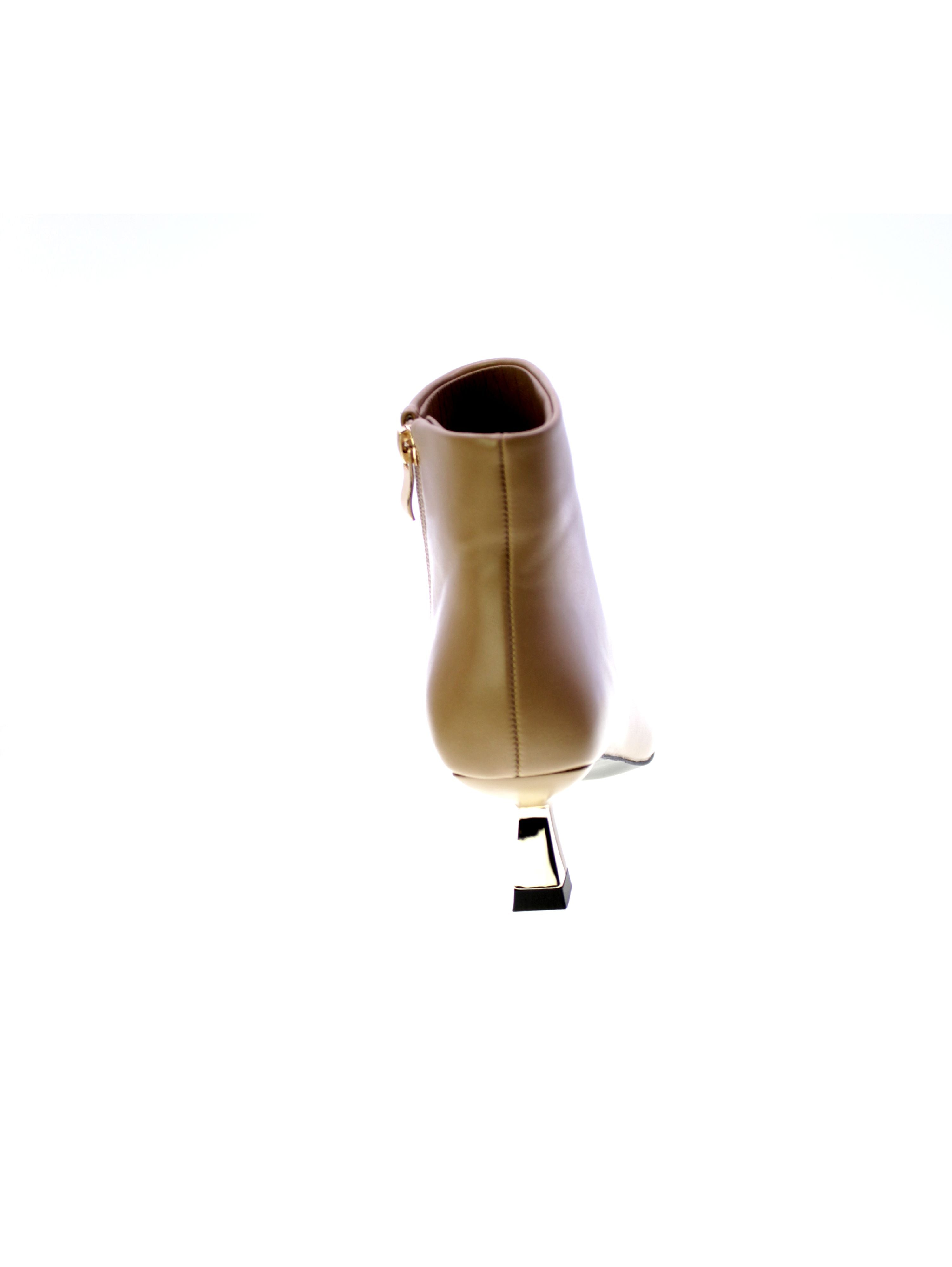Exe Stivaletto Tronchetto Donna Beige M5895-e4346