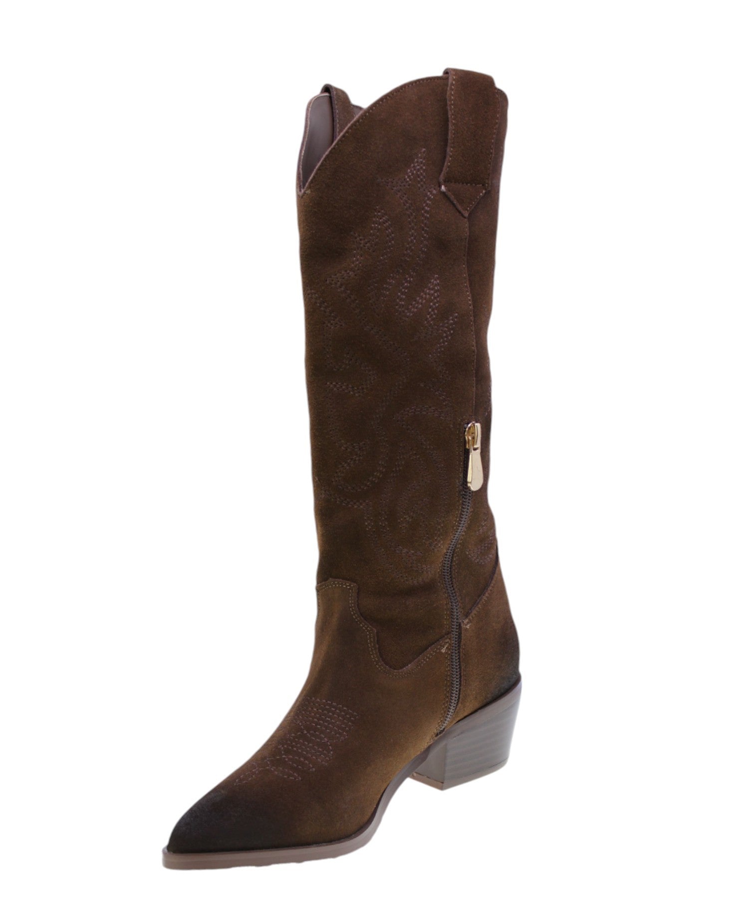 Francesco milano Stivale Texano Donna Testa di moro D20-04c-ma