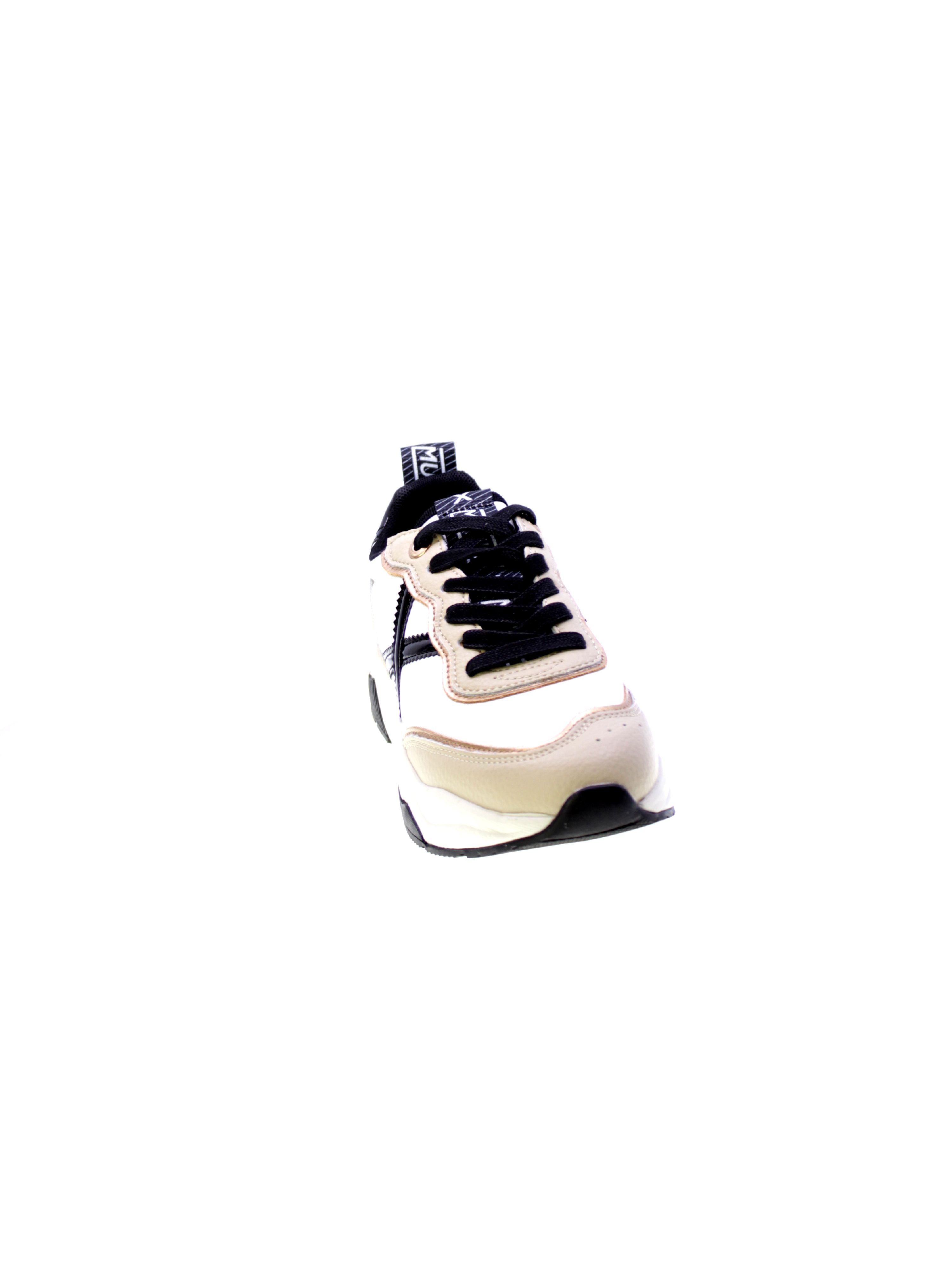 Munich Sneakers Donna Bianco/Beige Wave-105