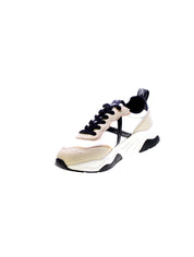 Munich Sneakers Donna Bianco/Beige Wave-105