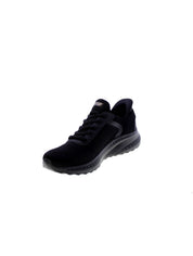 Skechers Sneakers Donna Nero Bobs Squad Chaos Current Muse 117497bbk