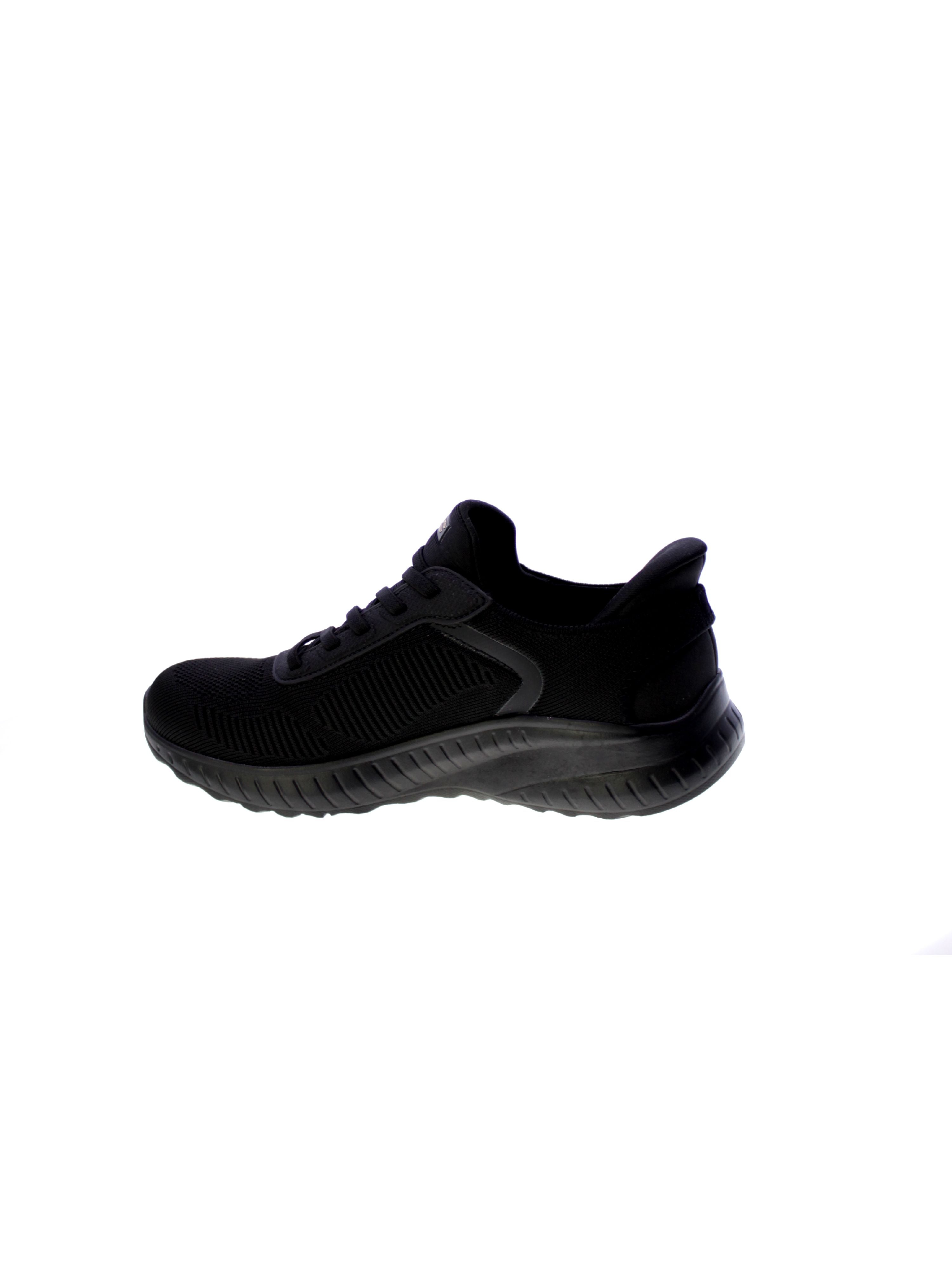 Skechers Sneakers Donna Nero Bobs Squad Chaos Current Muse 117497bbk
