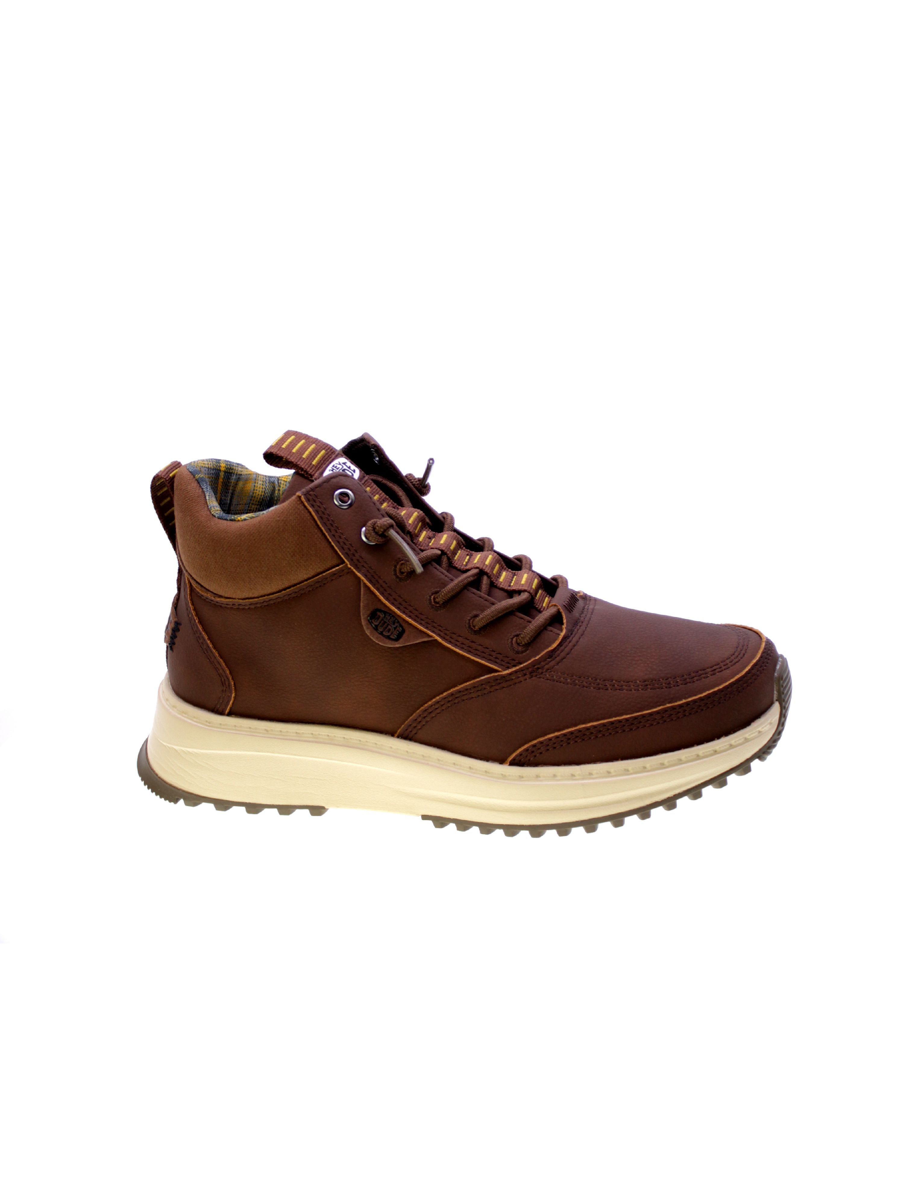 Hey dude Stivaletto Polacchino Uomo Marrone/Brown Tahoe Classic
