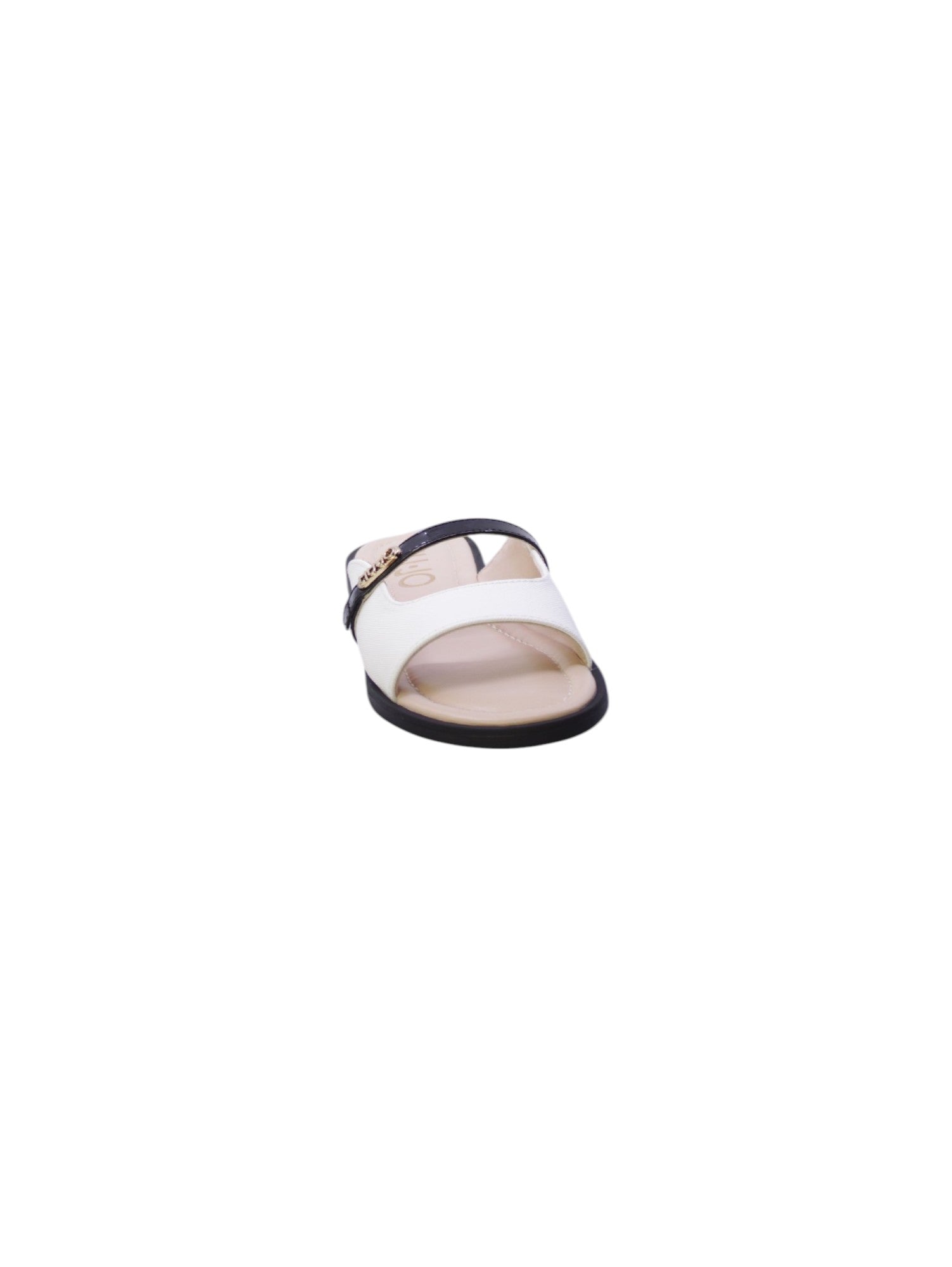 Liu jo Sandalo Mules Donna Bianco/Nero Amira 933 4a5735ex257s1005