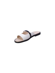 Liu jo Sandalo Mules Donna Bianco/Nero Amira 933 4a5735ex257s1005