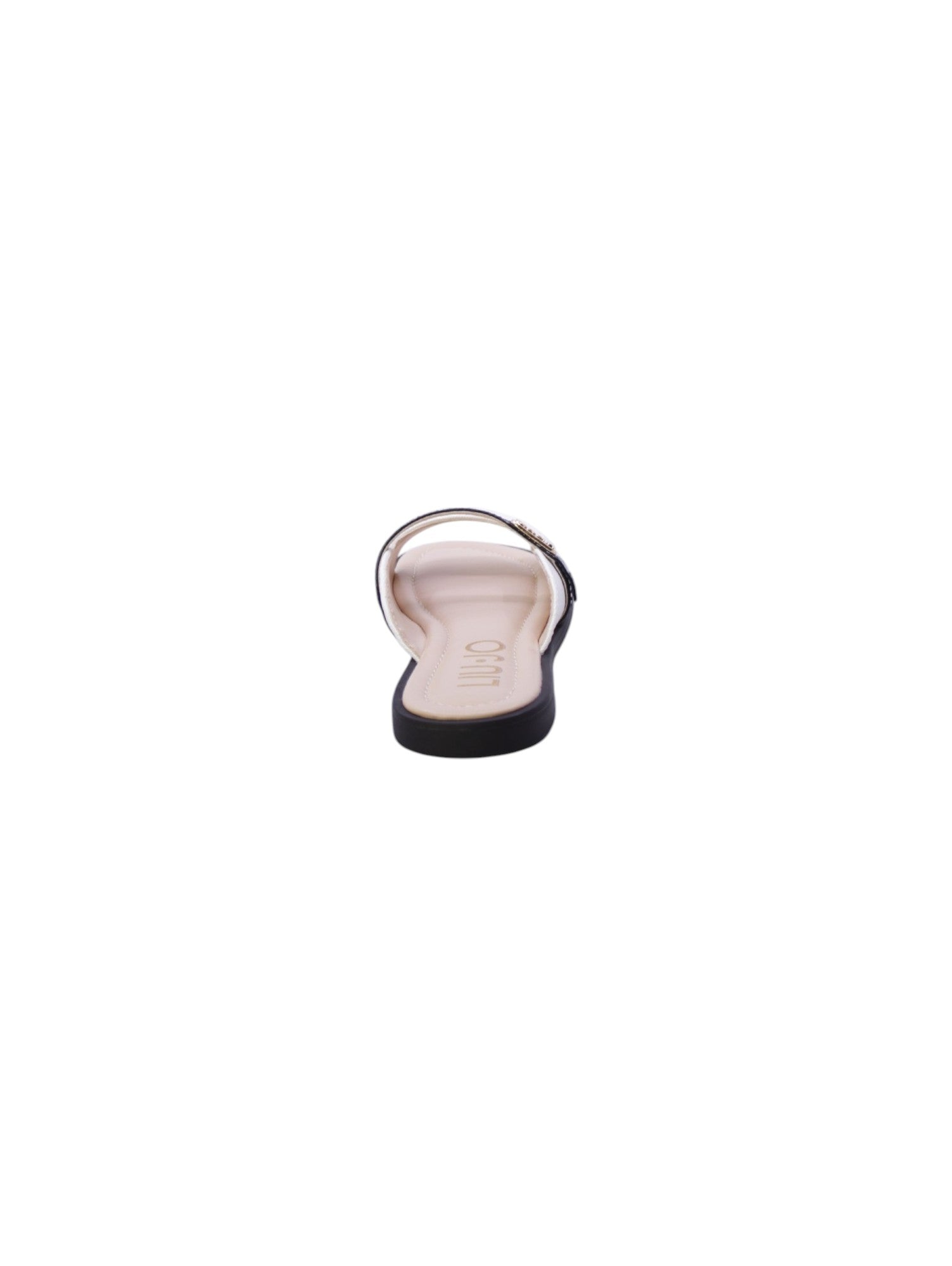 Liu jo Sandalo Mules Donna Bianco/Nero Amira 933 4a5735ex257s1005