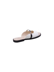 Liu jo Sandalo Mules Donna Bianco/Nero Amira 933 4a5735ex257s1005