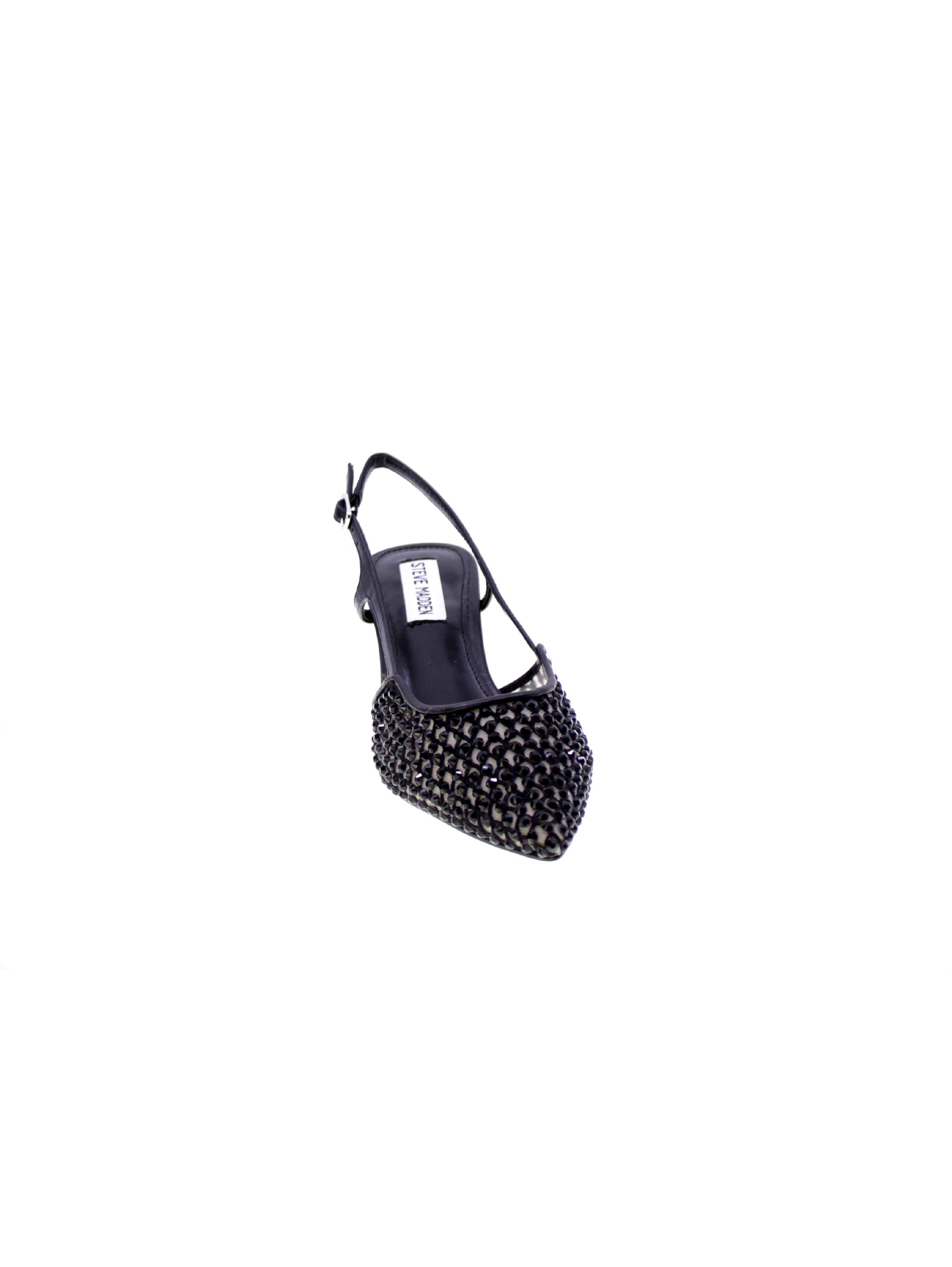Steve madden Decollete Tallone Aperto Strass Donna Nero Smslegaci-mr