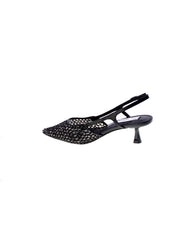 Steve madden Decollete Tallone Aperto Strass Donna Nero Smslegaci-mr