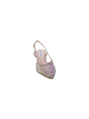 Steve madden Decollete Tallone Aperto Strass Donna Nudo Smslegaci-mr