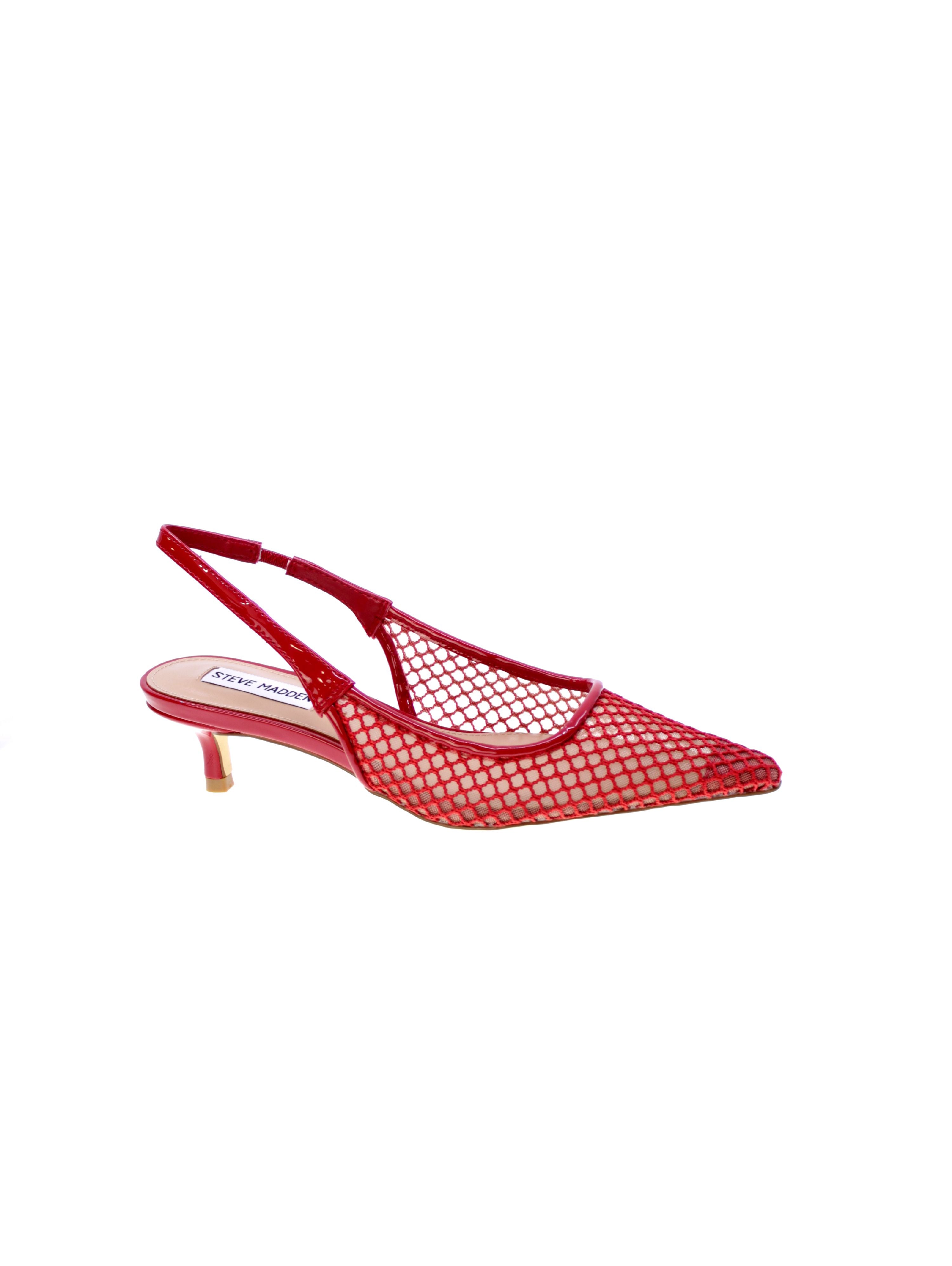 Steve madden Decollete Tallone Aperto Donna Rosso Smskari-m-9