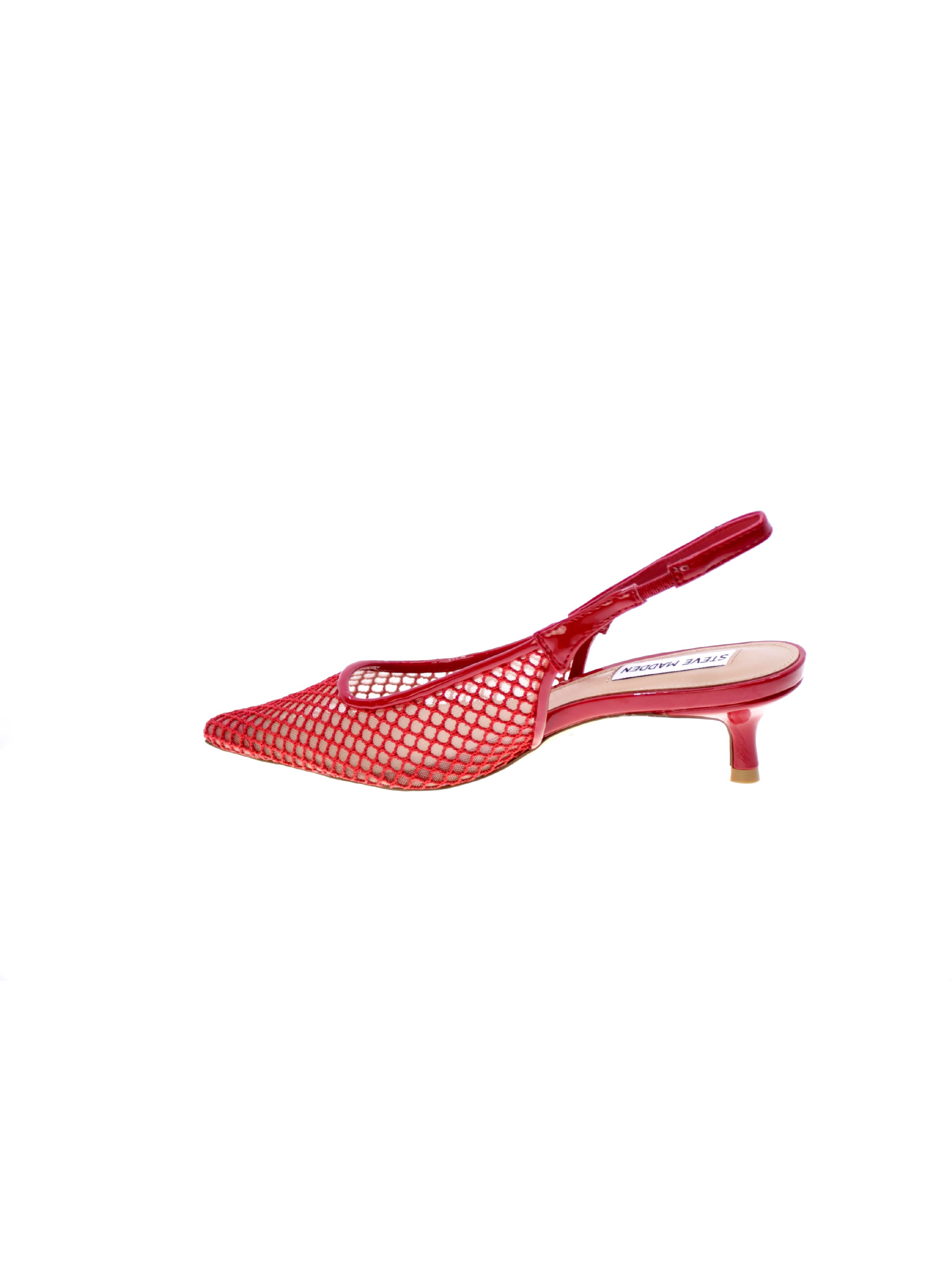 Steve madden Decollete Tallone Aperto Donna Rosso Smskari-m-9
