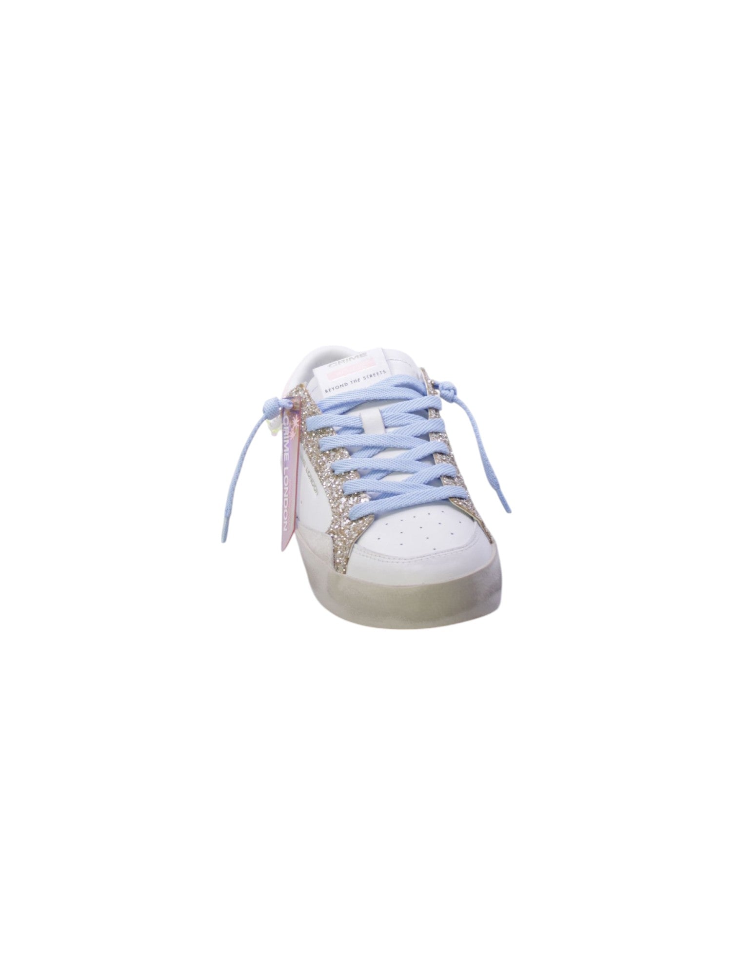 Crime london Sneakers Donna Bianco/Oro Sk8 Deluxe 20103pp7b