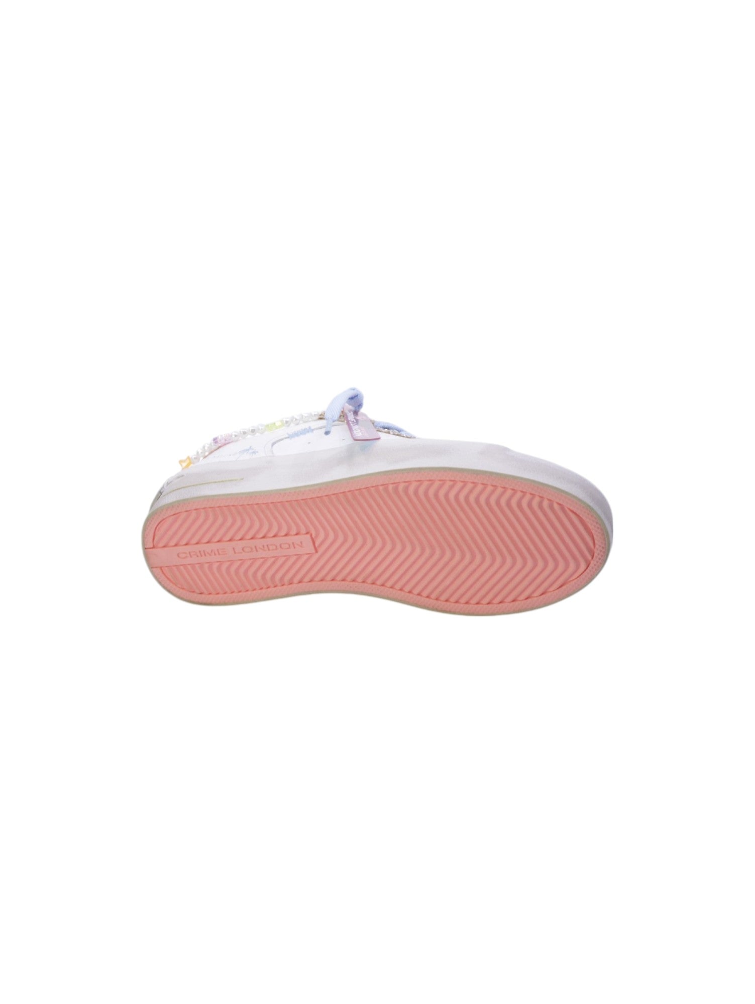 Crime london Sneakers Donna Bianco/Oro Sk8 Deluxe 20103pp7b