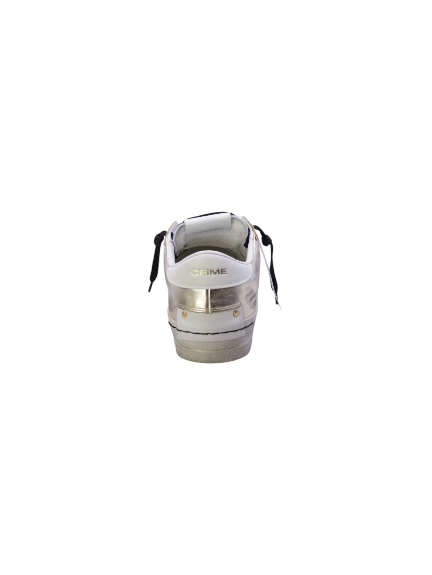 Crime london Sneakers Donna Bianco/Oro Sk8 Deluxe 27107pp6b