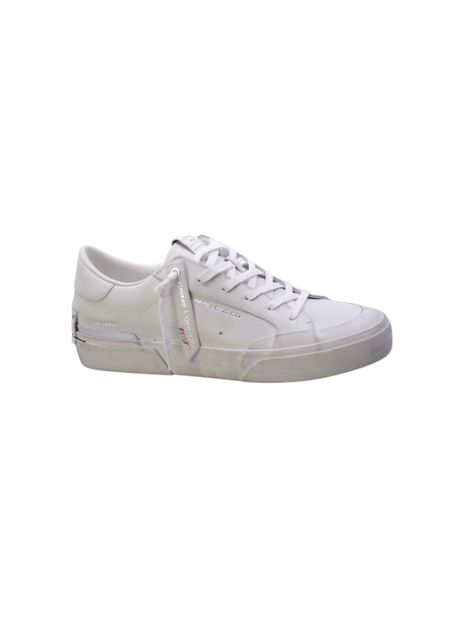 Crime london Sneakers Uomo Bianco Recut Low 17051pp6b