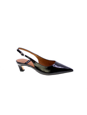 Angel alarcon Decollete Tallone Aperto Donna Nero 25048 Suzanne