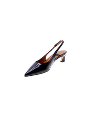 Angel alarcon Decollete Tallone Aperto Donna Nero 25048 Suzanne