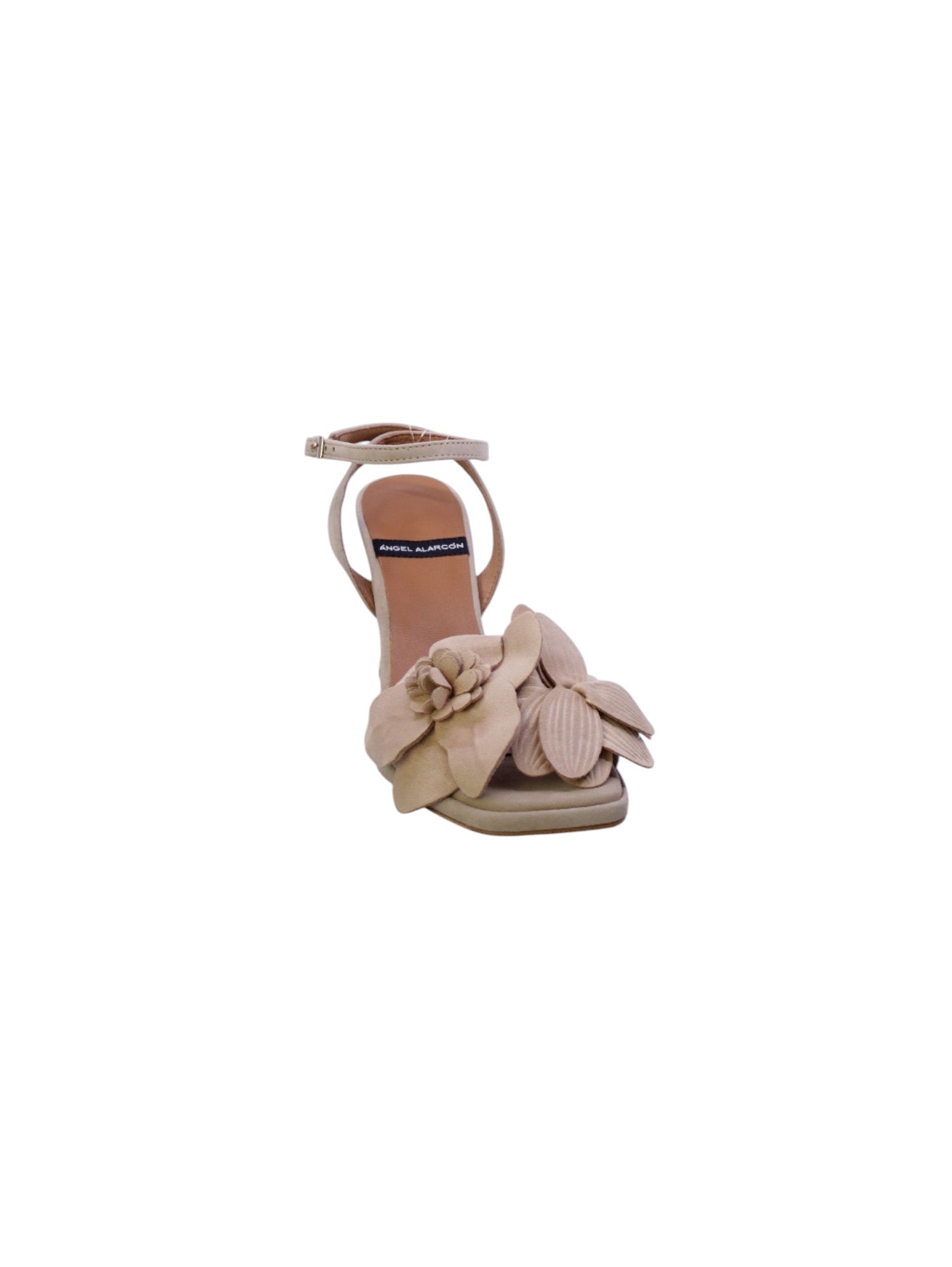 Angel alarcon Sandalo Fiore Donna Taupe 25076 Fleur