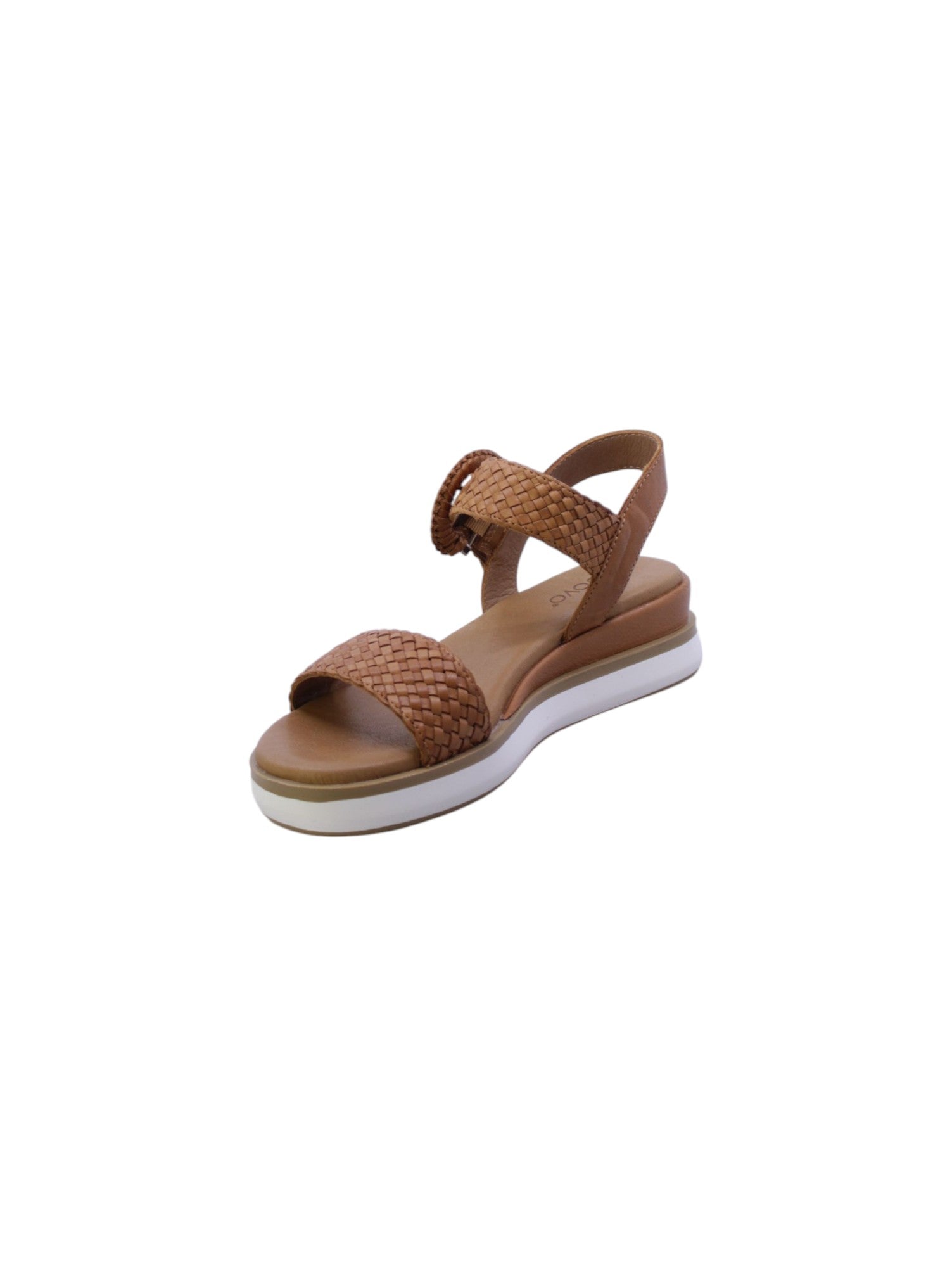 Inuovo Sandalo Fascia Intrecciata Donna Cuoio 113031/25